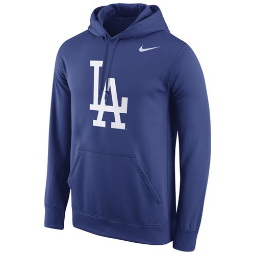 Los Angeles Dodgers Nike Logo Performance Pullover Royal MLB Hoodie